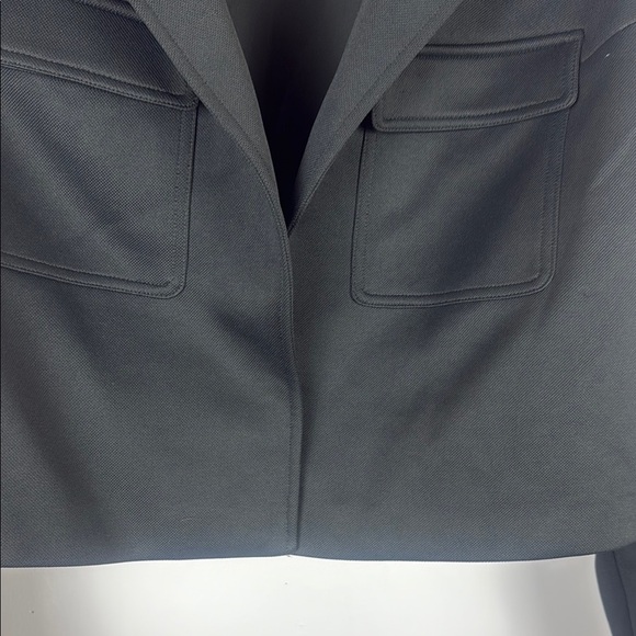 Adidas x Ivy Park Black and Gold Crop Suit Jacket Blazer Size 1X - Picture 14 of 15